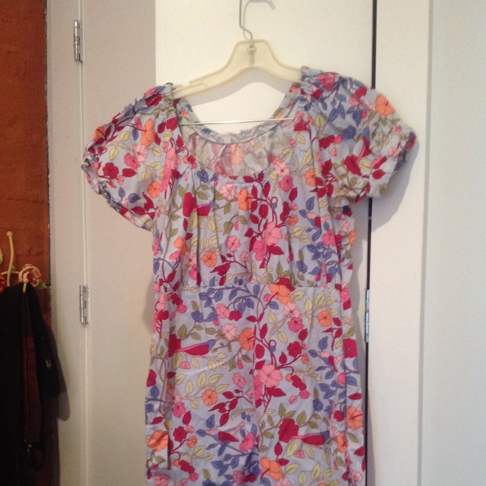 Custom made floral dress